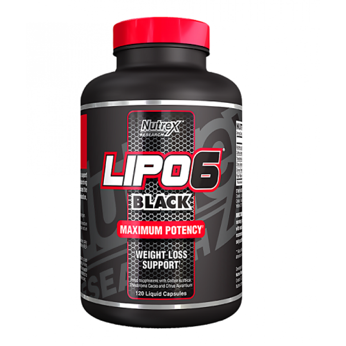 Nutrex - Lipo 6 Black / 120 caps​